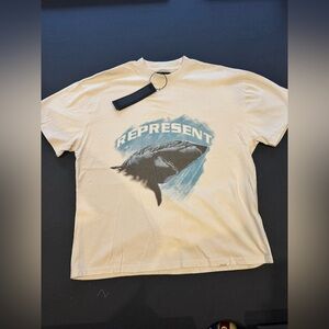 Beige Graphic T-Shirt